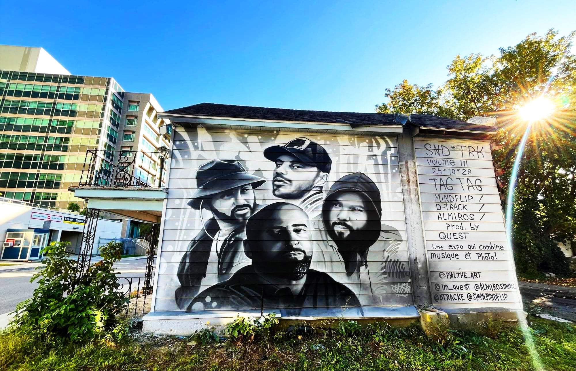 Murale Artistes locaux Gatineau