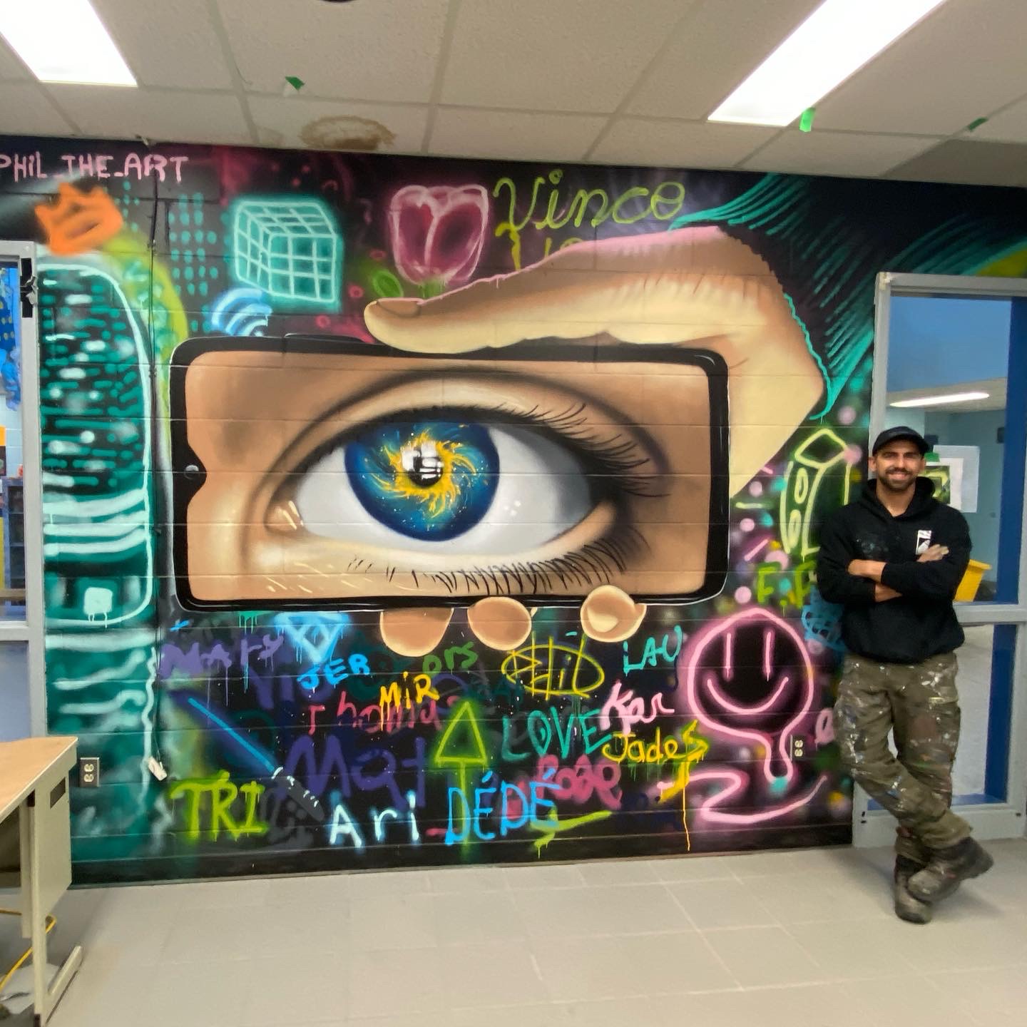 Murale bureau Ottawa