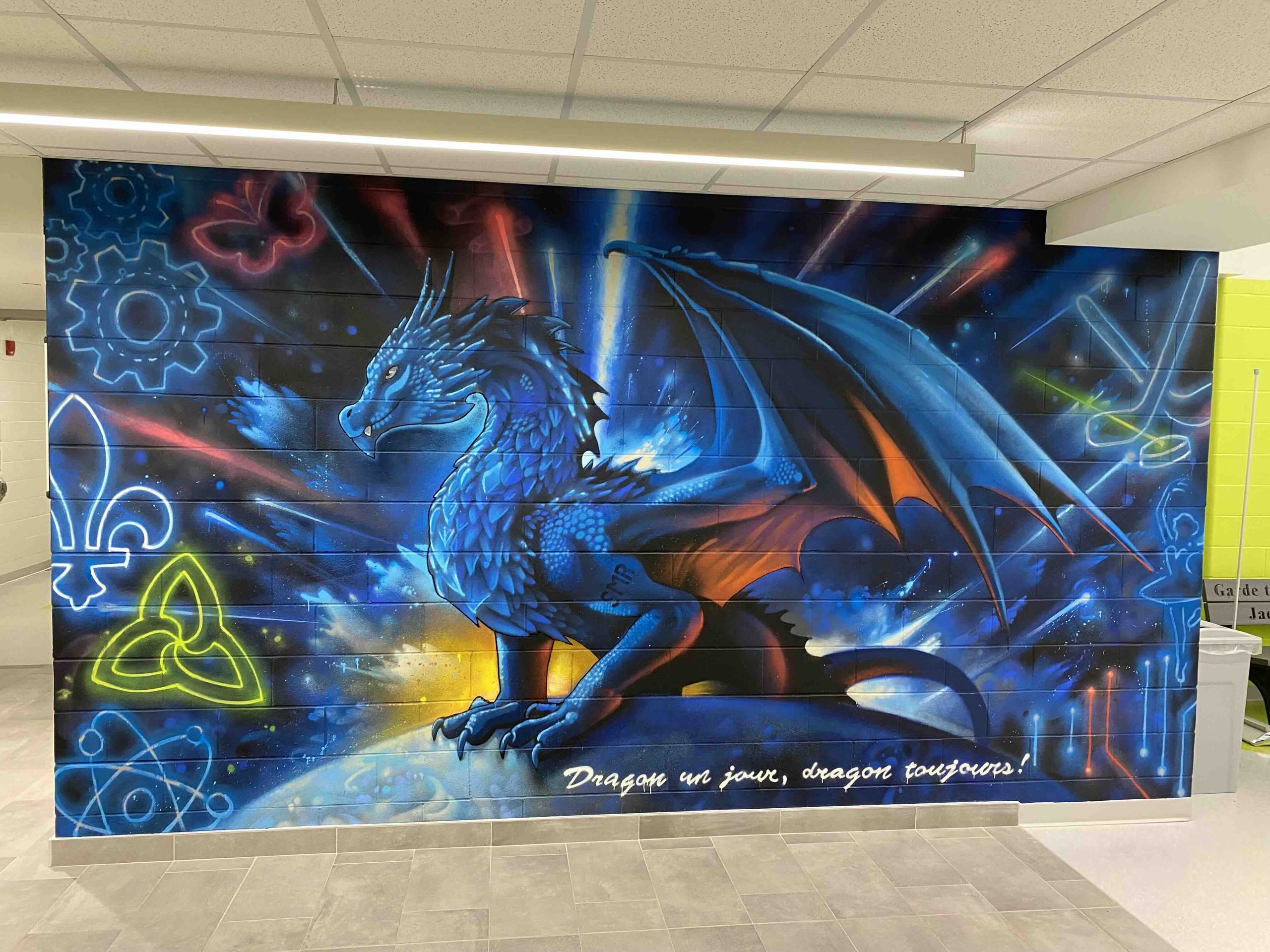Murale Dragon Polyvalente Gatineau