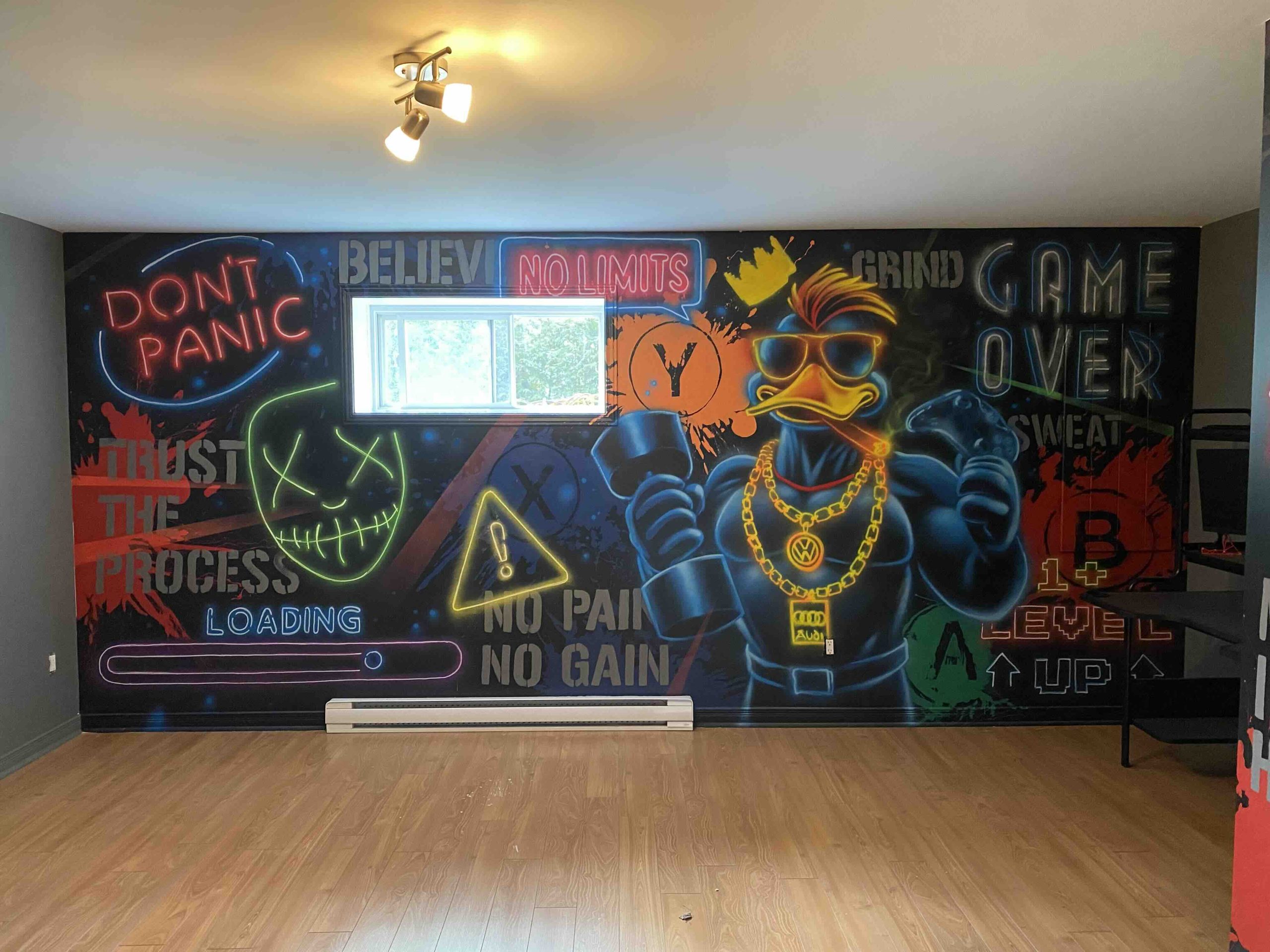 Murale intérieure grand format Ottawa