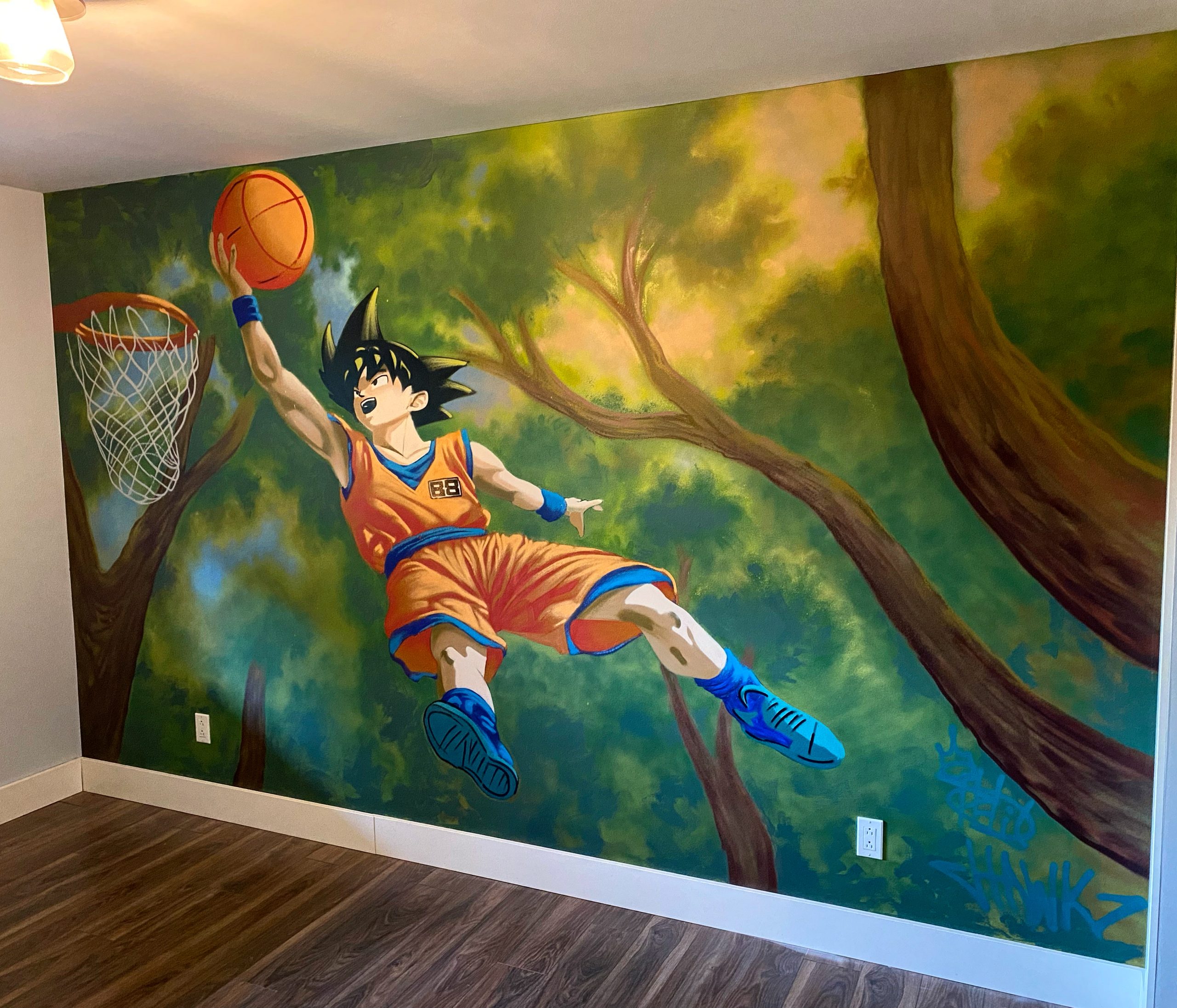 Murale chambre d'enfant Gatineau