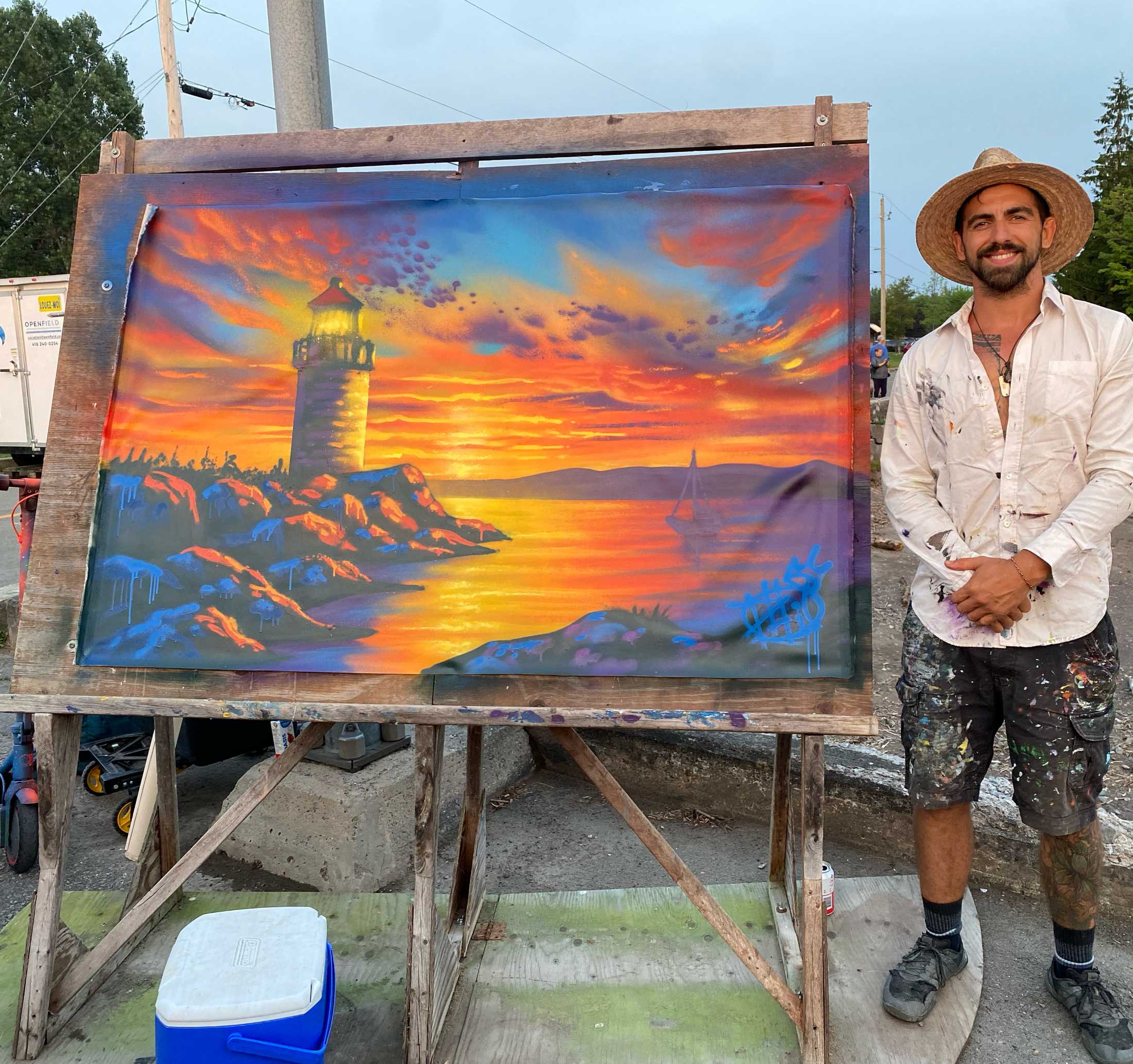 Toile personnalisée Gatineau - Phil the Art artiste peintre