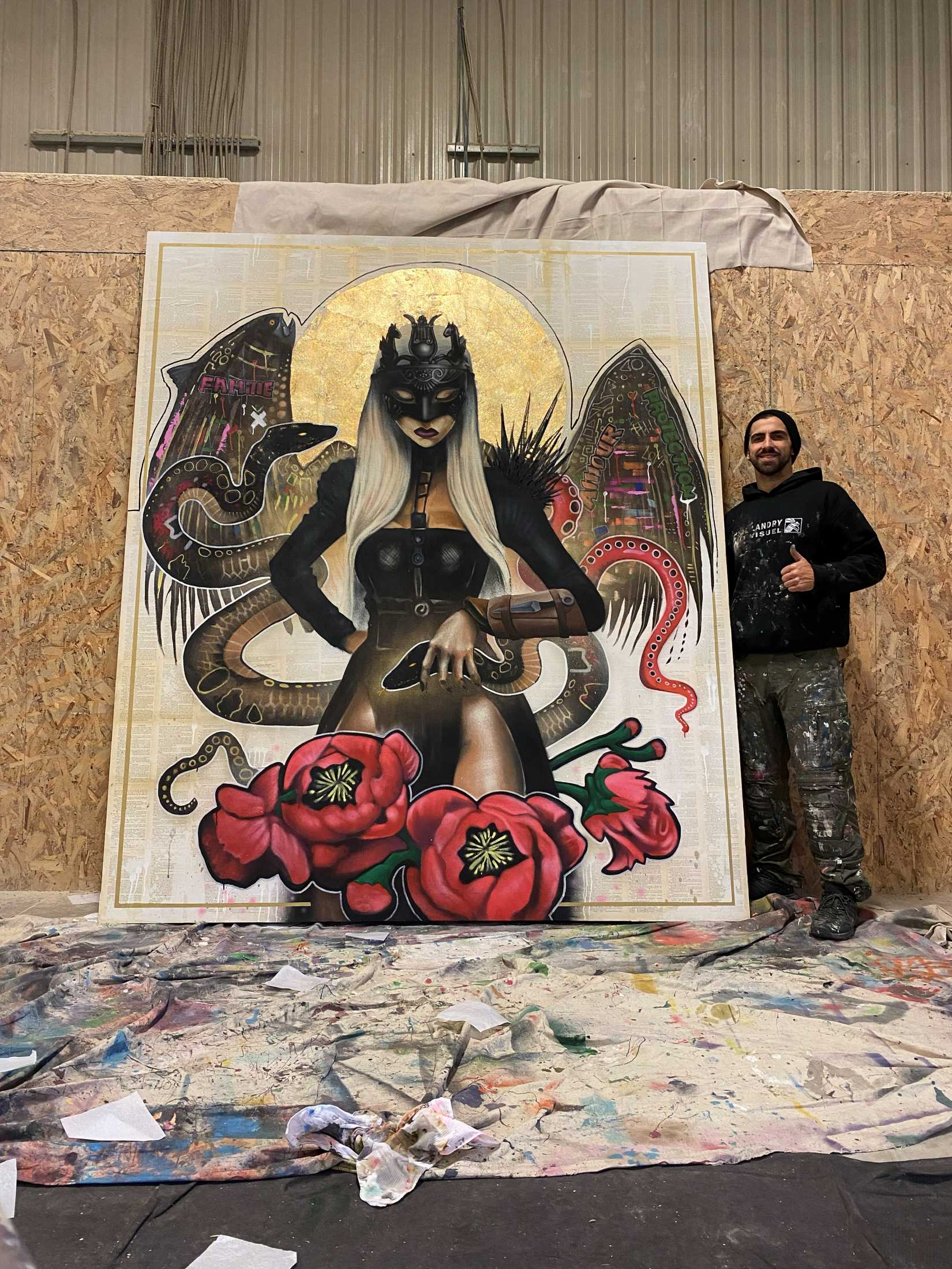 Street art sur toile Gatineau